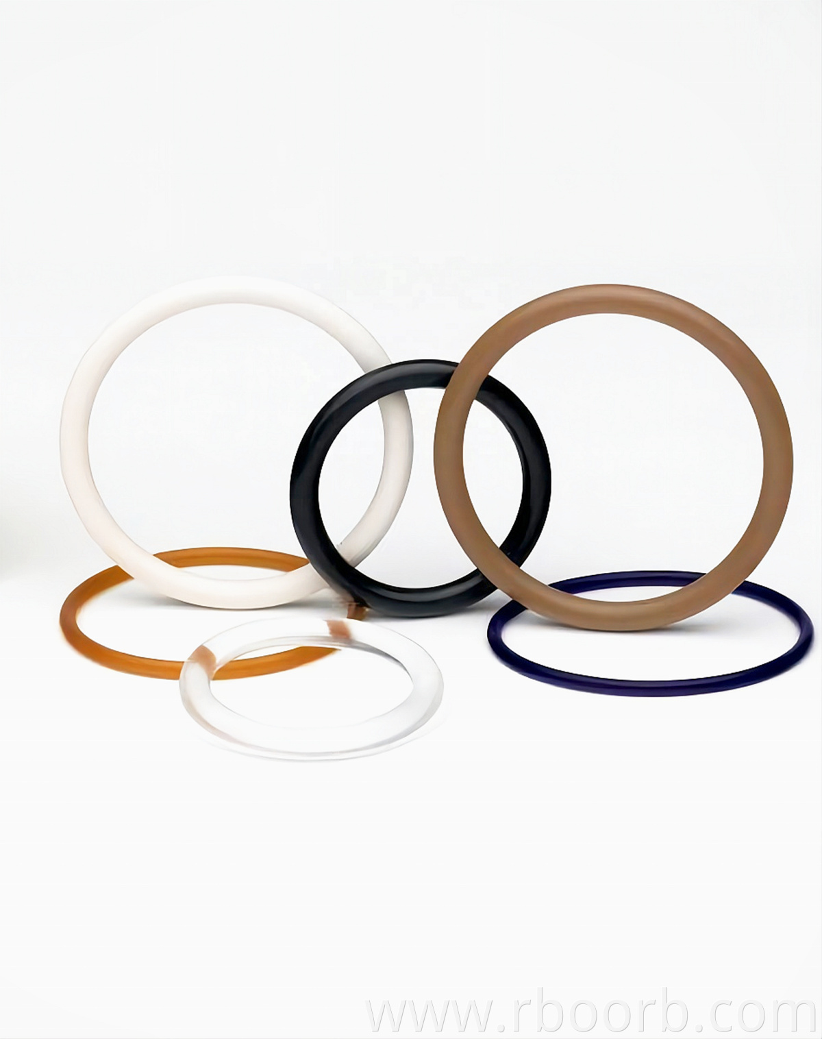 PTFE Coated wear-resisting customizable rubber seal O-rings